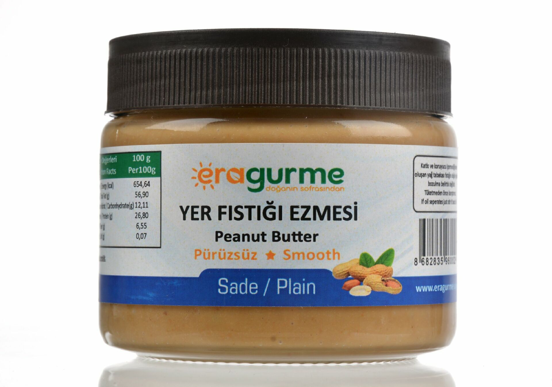 ERA Gurme Akışkan (Smooth) Yer Fıstığı Ezmesi 260 Gr