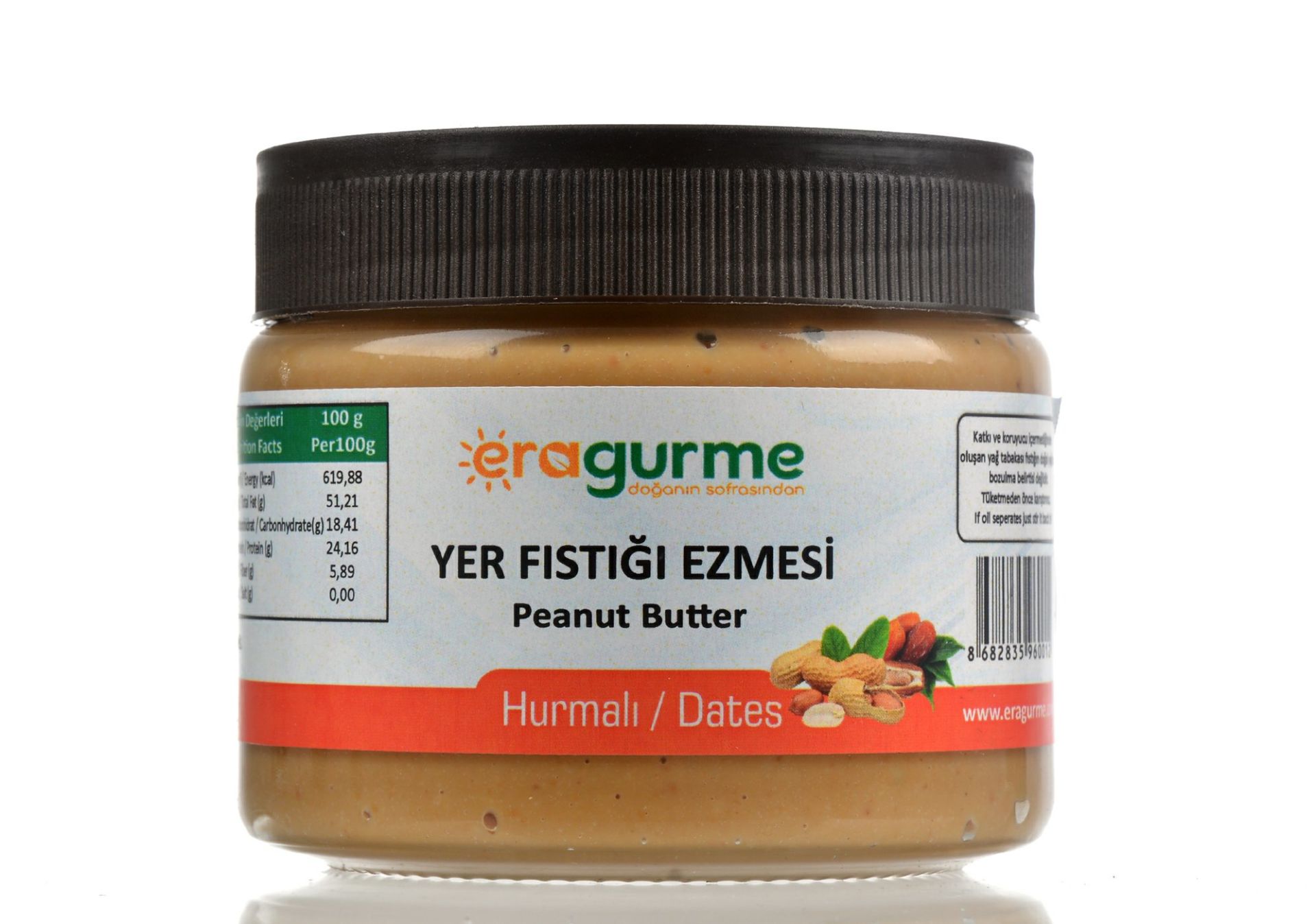 ERA Gurme Hurmalı Yer Fıstığı Ezmesi I 260 Gr