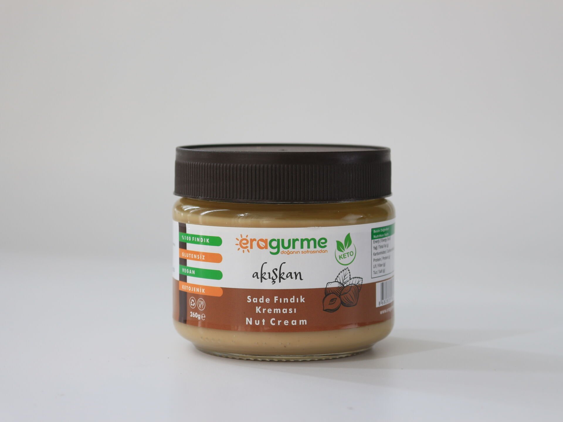 ERA Gurme Akışkan (Smooth) Fındık Kreması 260 Gr