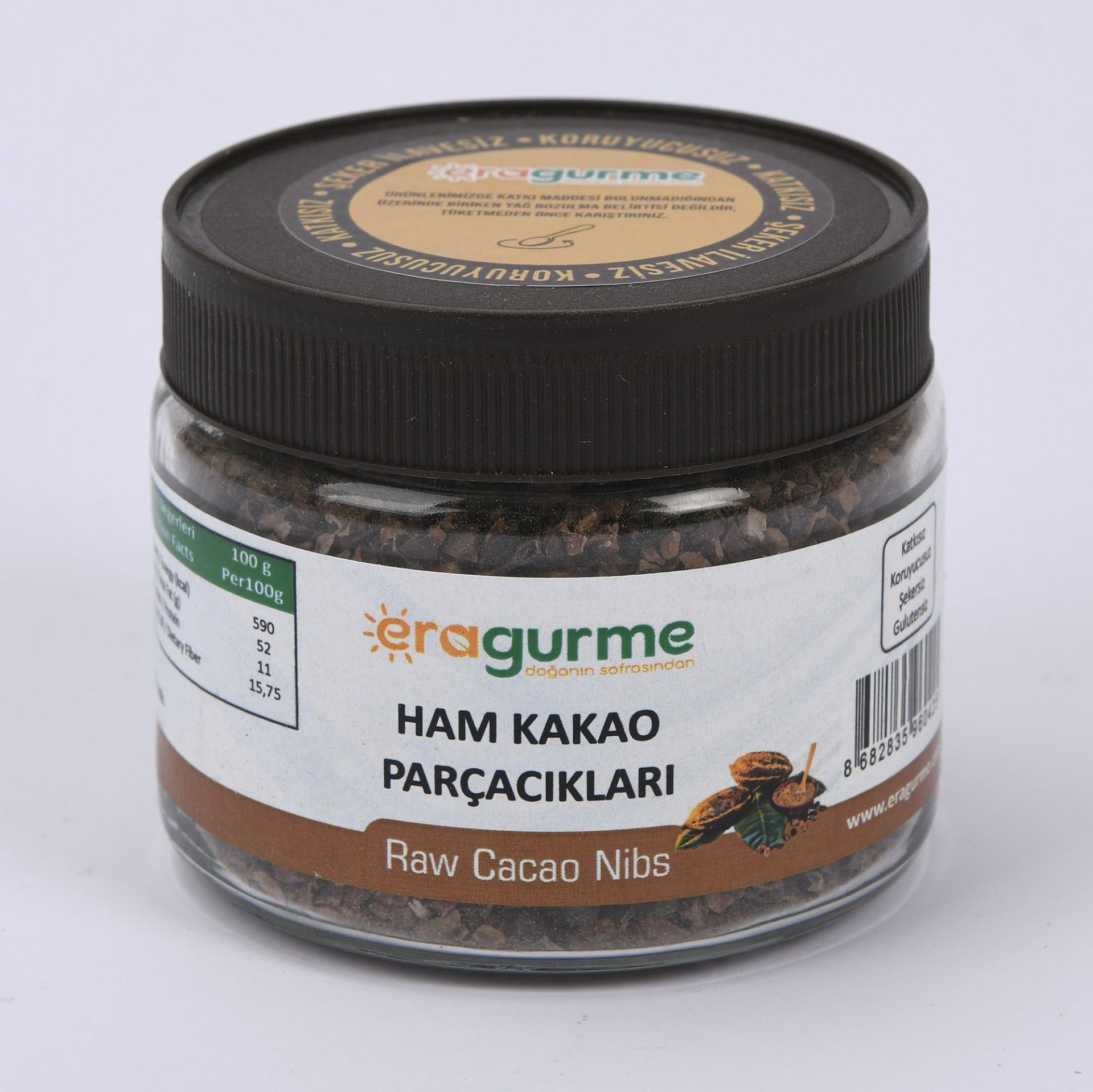 ERA Gurme Kakao Parçacıkları (Kakao Nibi) 120 Gr