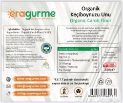 ERA Gurme Organik Keçiboynuzu Unu 350 Gr
