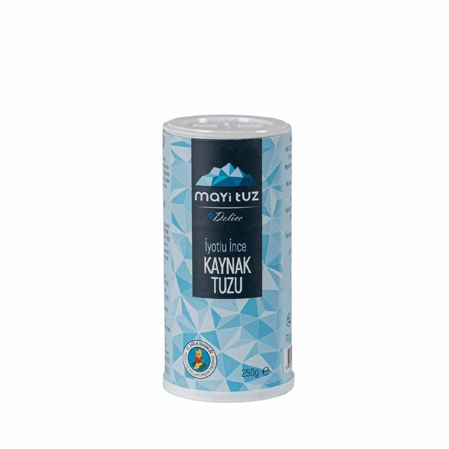 Mayi Tuz Öğütülmüş Sofra Tuzu 250 gr (İyot İlaveli) Tuzluklu