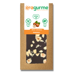 ERA Gurme Fındıklı Hurmalı Çikolata - Vegan & Şeker İlavesiz 100 g
