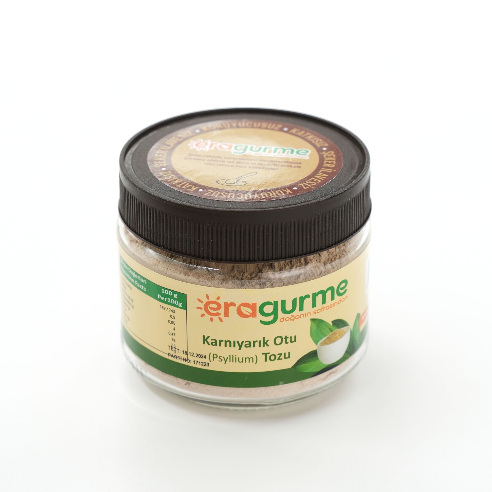 ERA Gurme Karnıyarık Otu Tozu (Psyllium Husk Powder) – 175 g