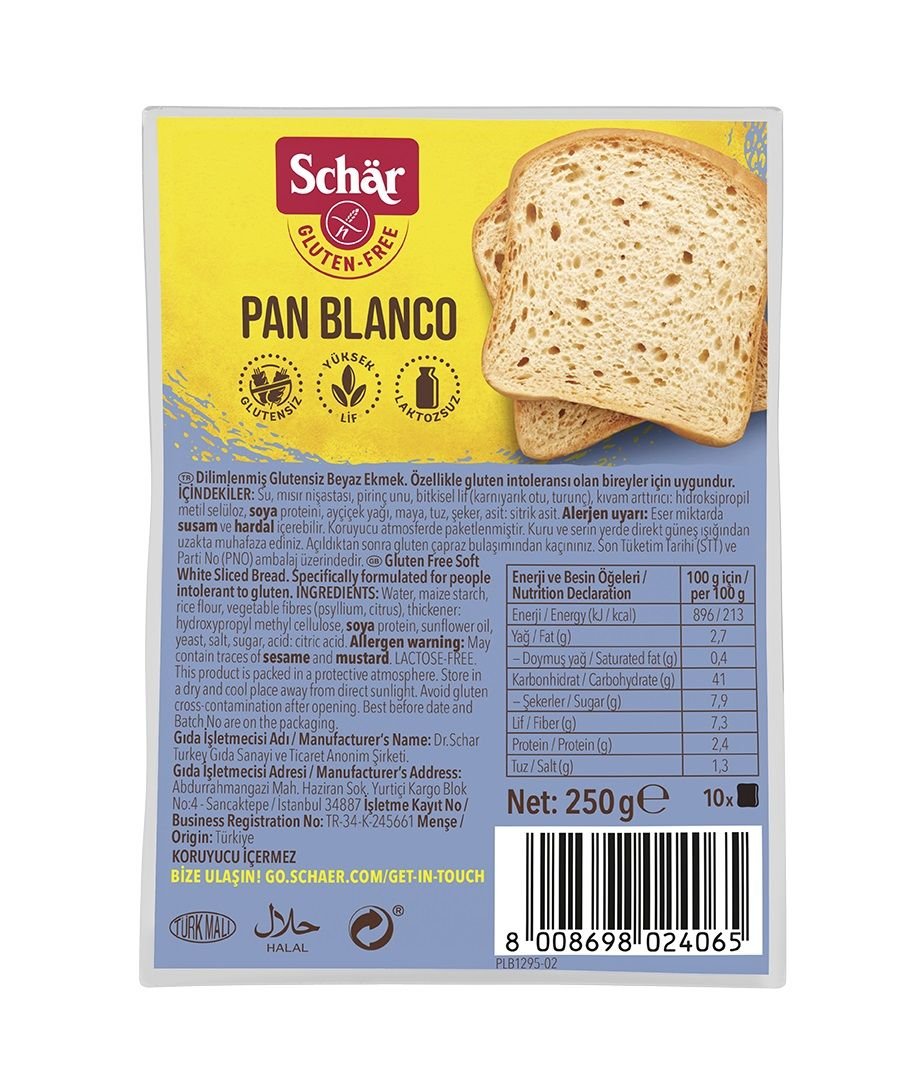 Schär Pan Blanco Ekmek
