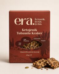 ERA - Ketojenik Tohum Kraker - Glutensiz, Yüksek Lifli -  50 g
