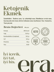 Ketojenik Ekmek - (500-550 g)