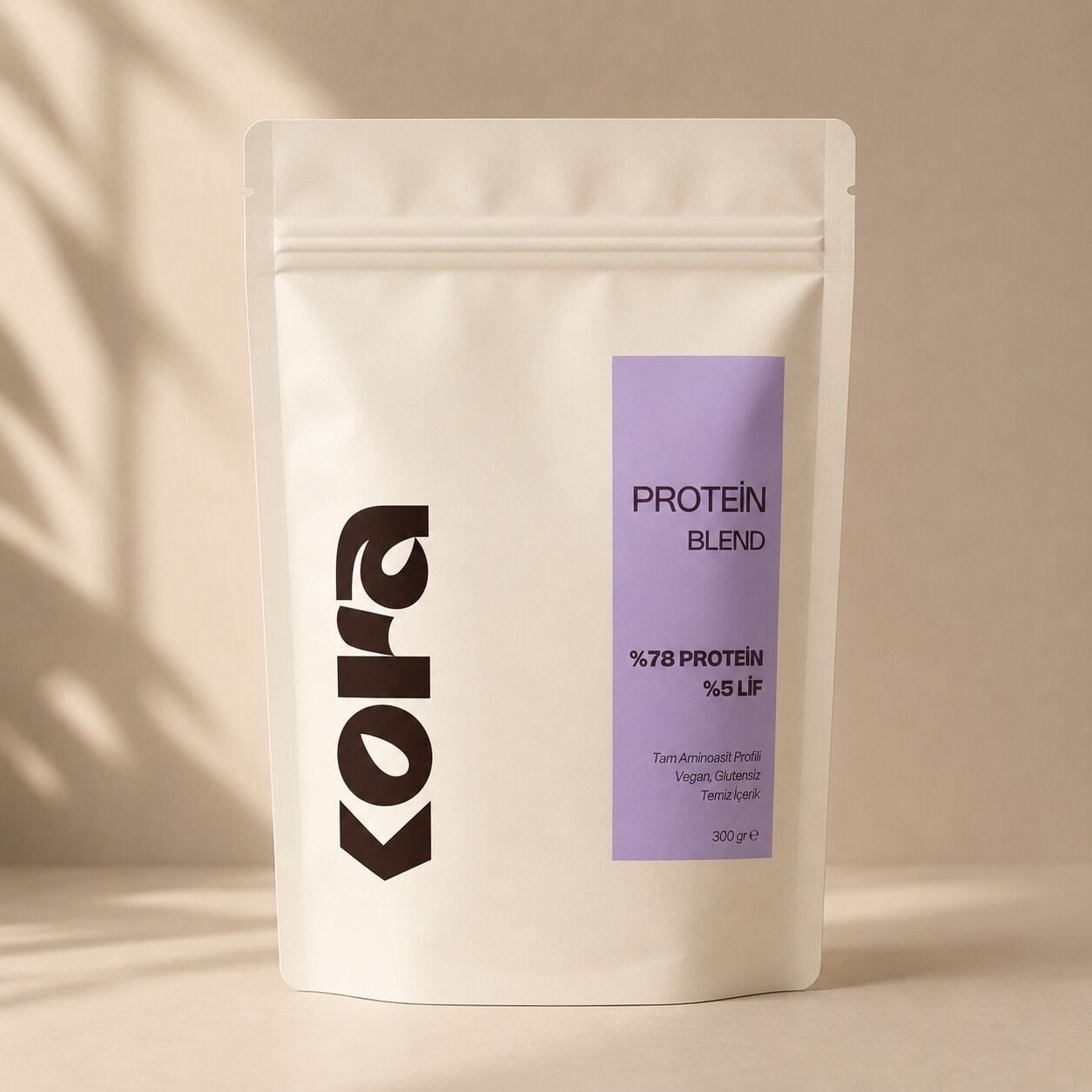 KORA - Protein Blend- Ketojenik, Vegan, Tatlandırıcısız - 300 g