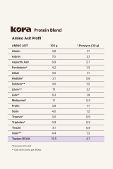 KORA Protein Blend *Sade | Bitkisel Protein Karışımı 300 g